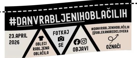 Dan v rabljenih oblačilih 2026