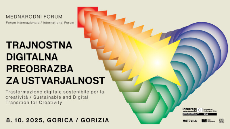 Mednarodni forum: Trajnostna digitalna preobrazba za ustvarjalnost