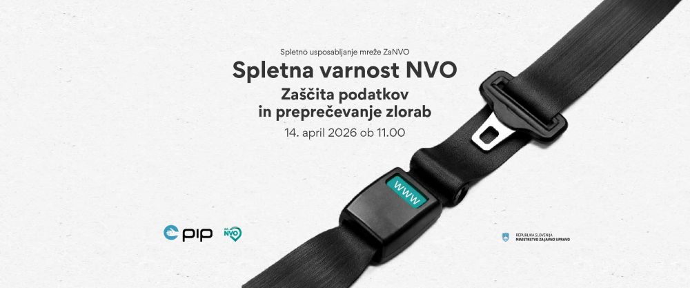 Spletna varnost NVO: Zaščita podatkov in preprečevanje zlorab