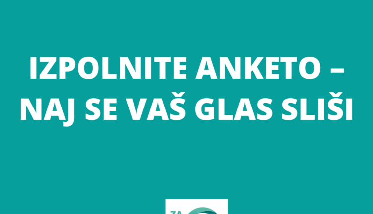 [ANKETA] Še zadnja priložnost za sodelovanje pri raziskavi, ki je za nevladni sektor izjemno pomembna 