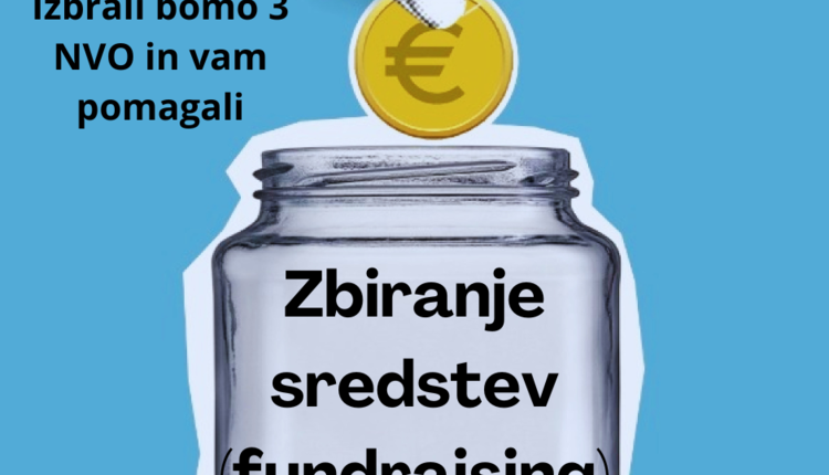 PRIPRAVLJATE AKCIJO ZBIRANJA SREDSTEV? CNVOS VAM LAHKO POMAGA!