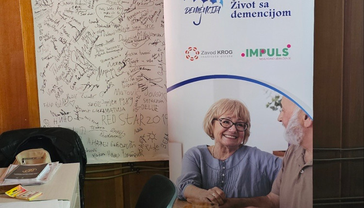 Sedem novo usposobljenih prostovoljcev za pomoč osebam z demenco v Črni gori 