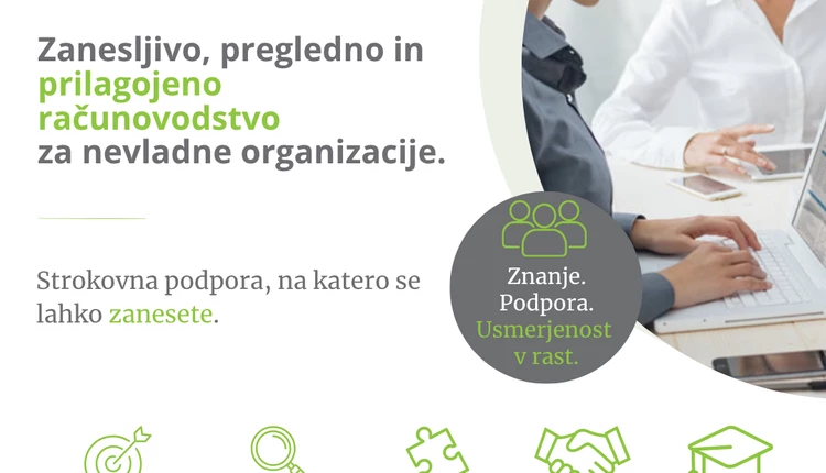 Nova prilagojena računovodska storitev za nevladne organizacije