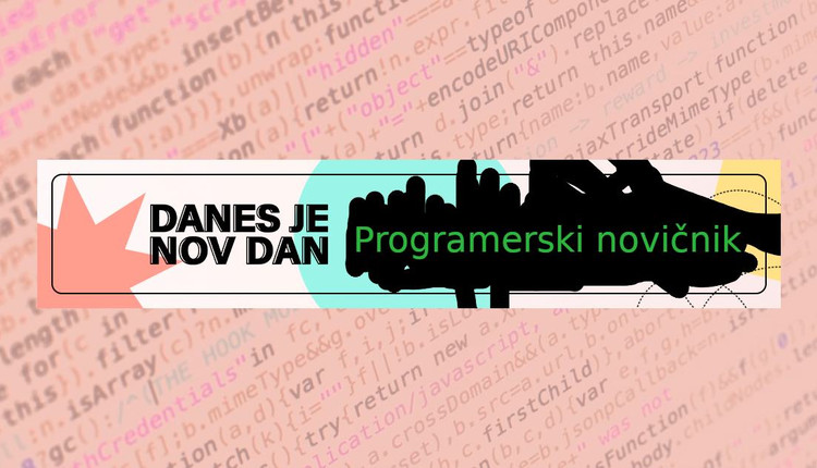 Na Danes je nov dan pripravljajo programerski novičnik