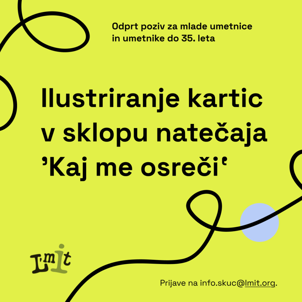 Odprt poziv za ilustriranje kartic Kaj me osreči