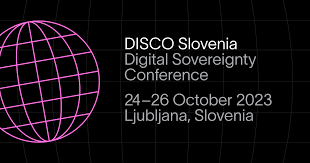 Vabilo na konferenco o digitalni suverenosti DISCO Slovenia