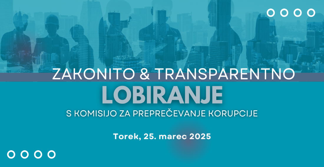 Zakonito in transparentno lobiranje