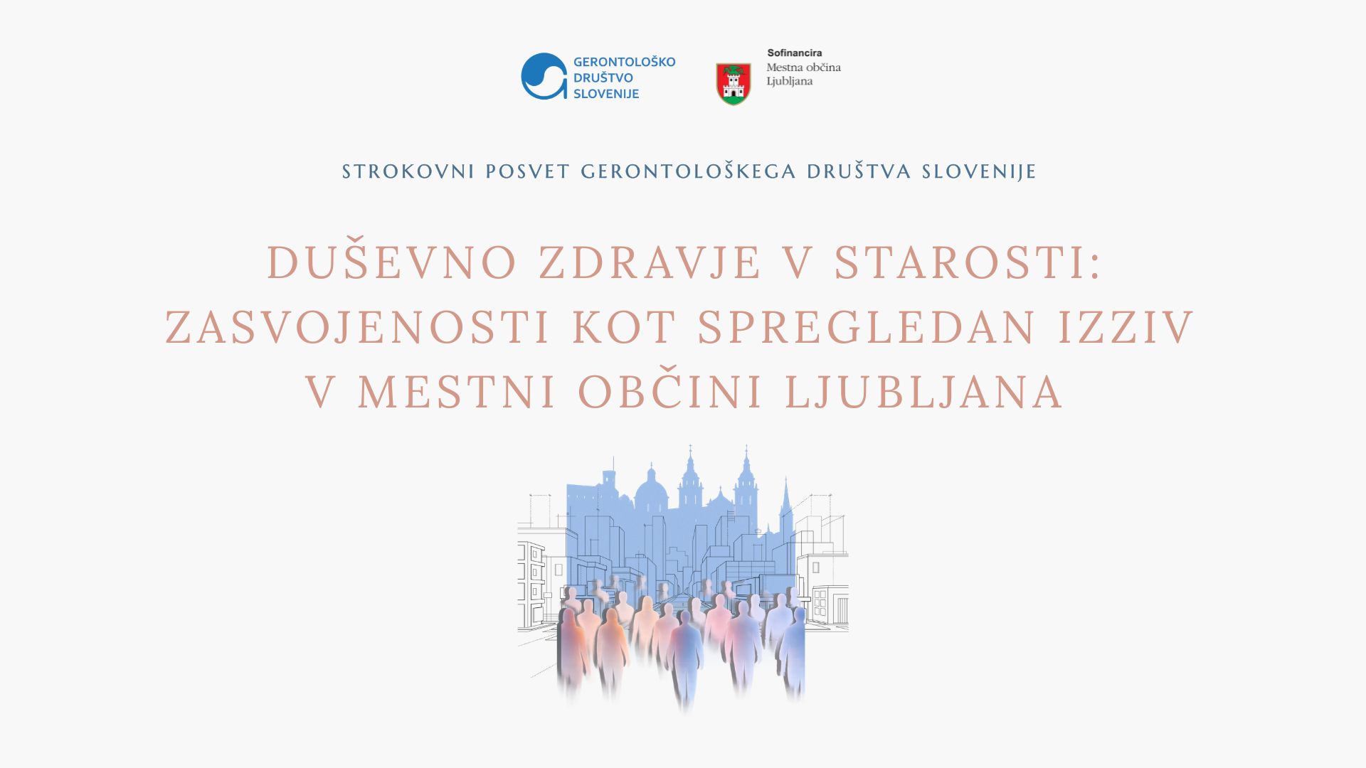 Strokovni posvet o duševnem zdravju in zasvojenostih v starosti