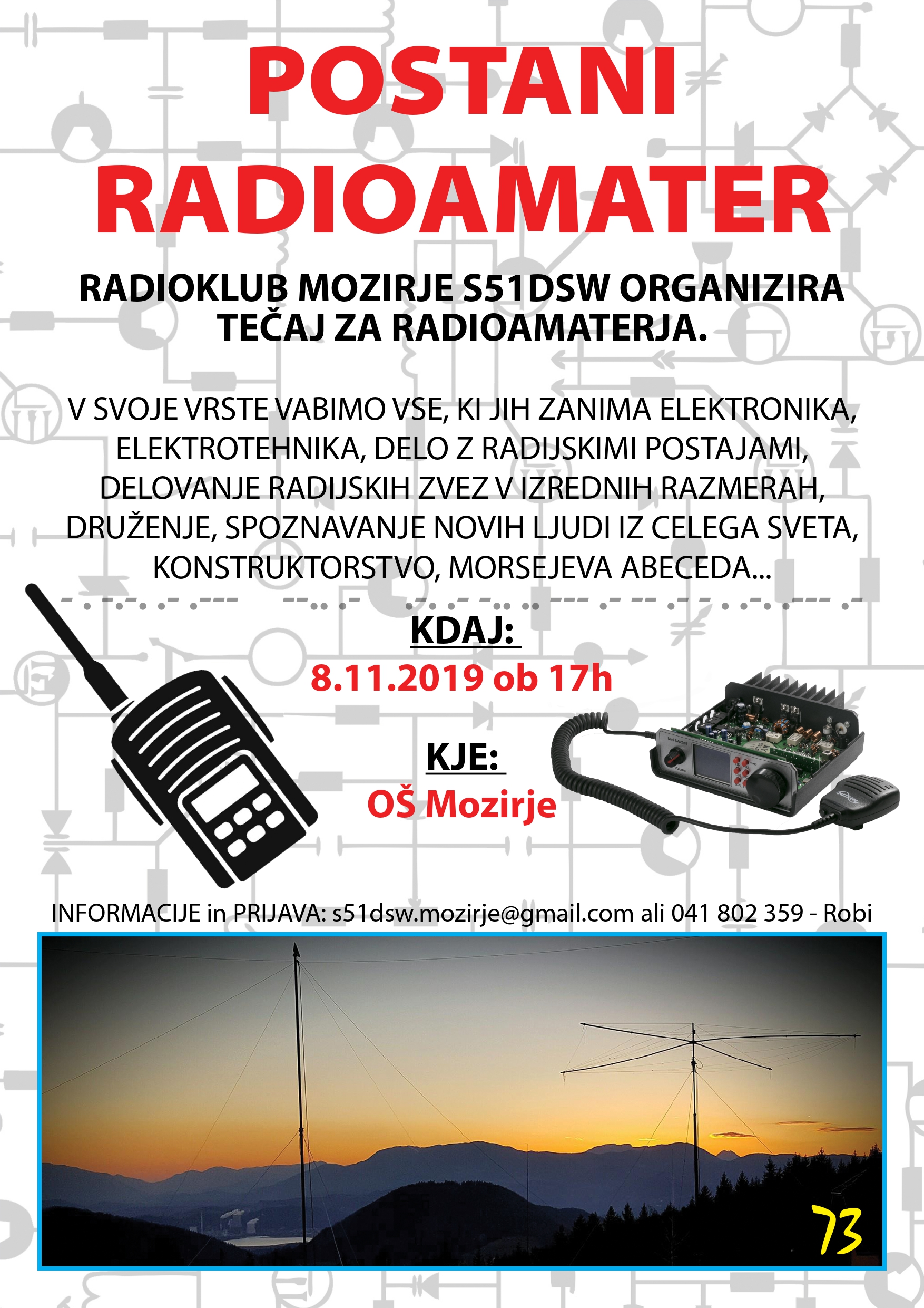 POSTANI RADIOAMATER!